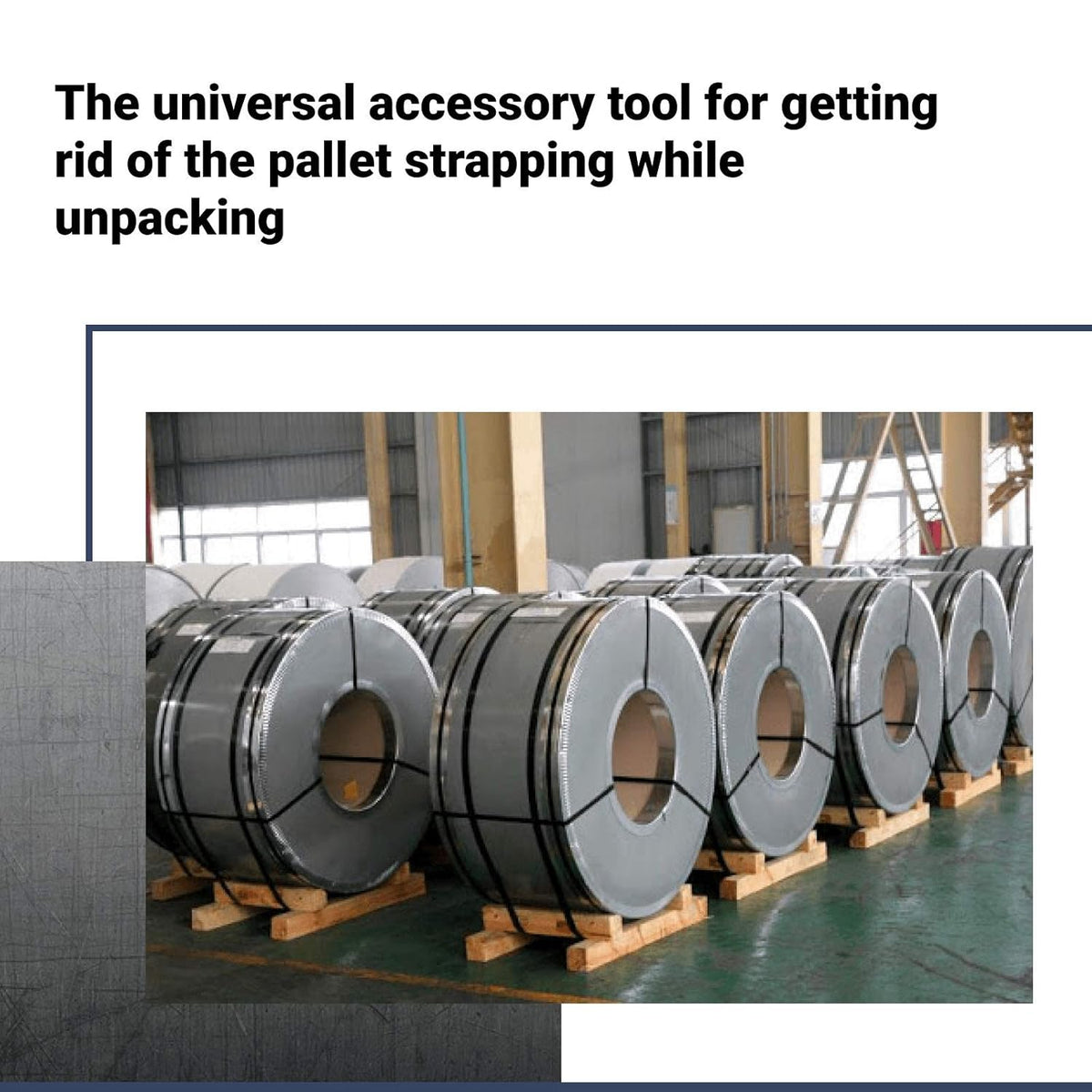 Strapping Cutter for Steel, PET, PP Banding, Carbon Steel Drop Forged, PVC Grips, Pack of 2 E328