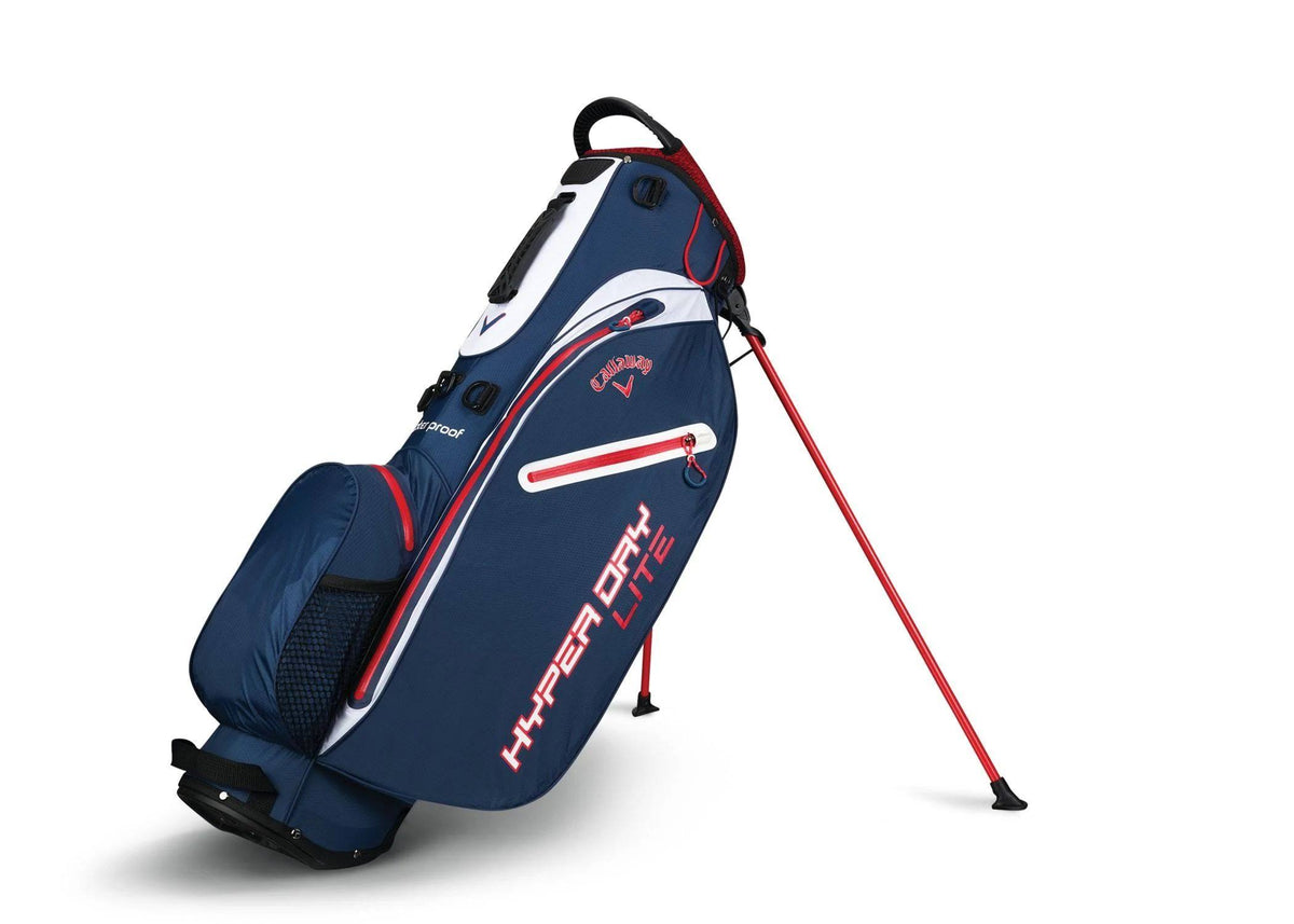 Navy White Red Stand Bag U8382