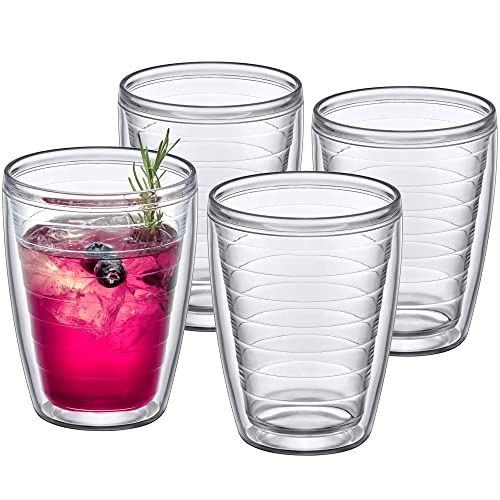 16-Ounce Insulated Plastic Tumblers Set of 4 I23193