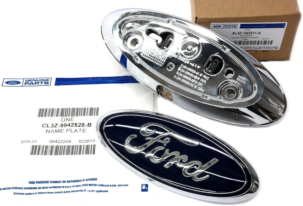 2009-2014 Ford F-150 Tailgate Back Up Camera Housing Bezel & Emblem Pack of 2 P367