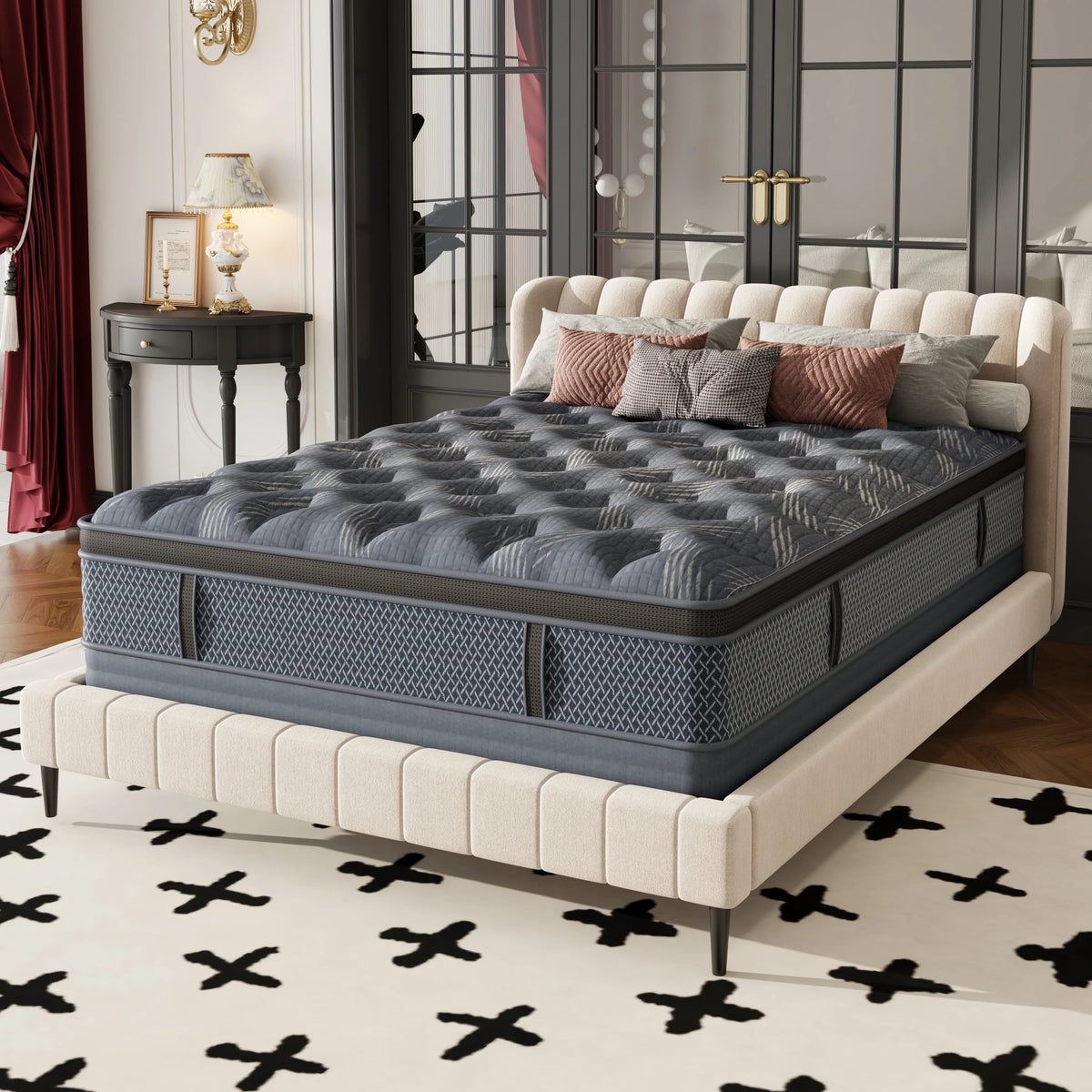 10 CertiPUR-US Certified Memory Foam Pocket Spring Hybrid Mattress N19187