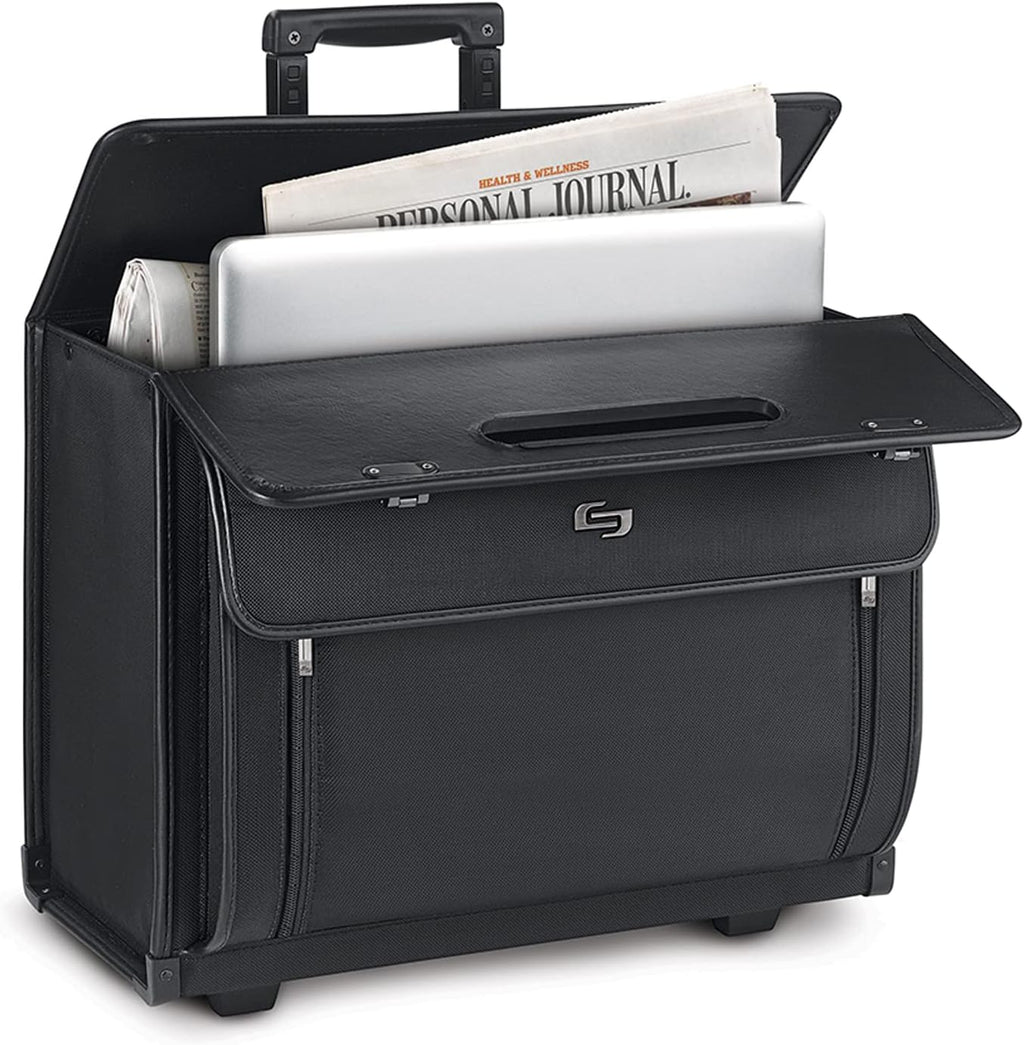 Black Rolling Catalog Case W2900
