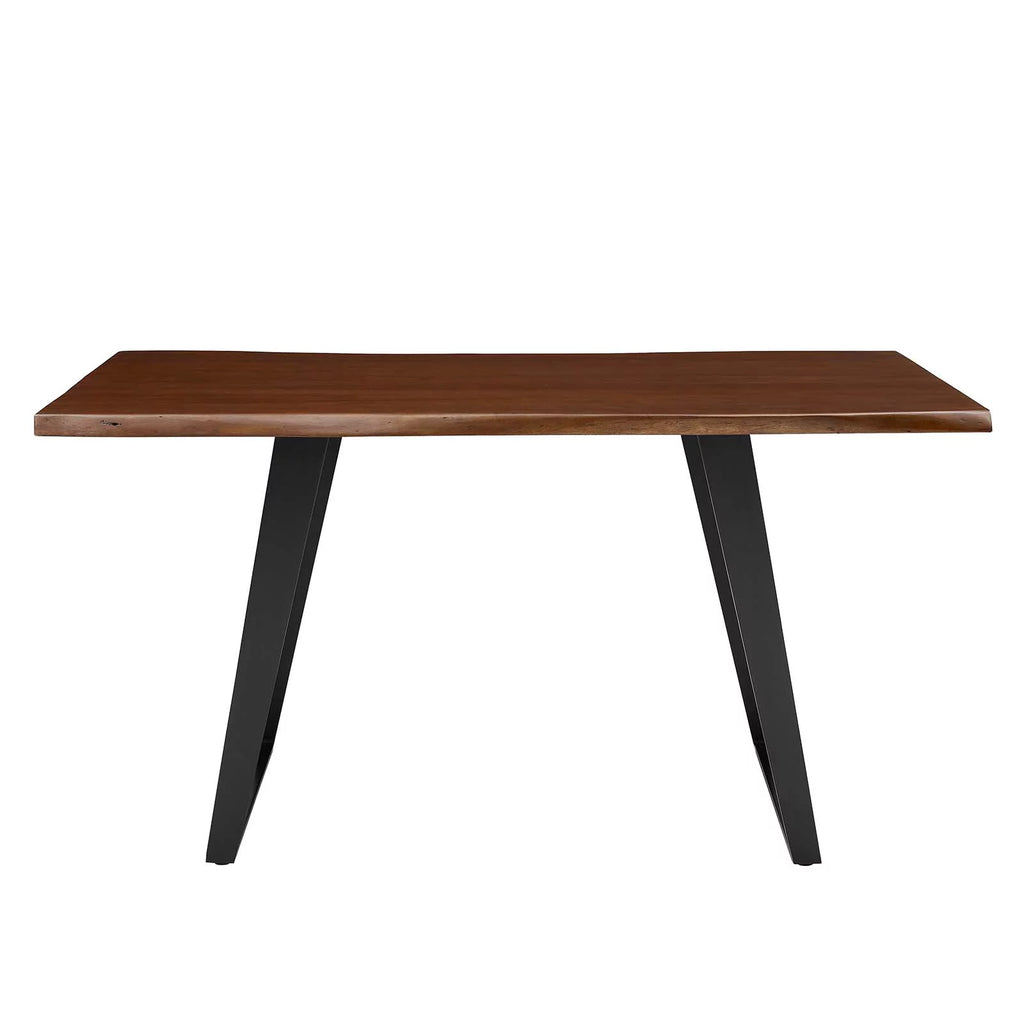 60" Live Edge Acacia Wood Dining Table M2306