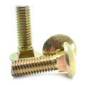 5/8-11 x 4 Coarse Thread Grade 8 Carriage Bolt Alloy Steel Yellow Zinc Plated Pk 100 M915737