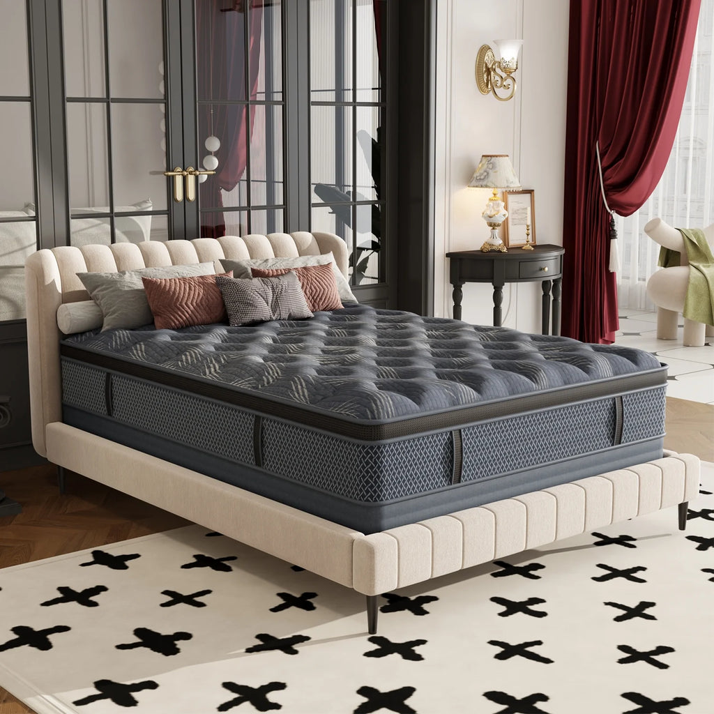 10 CertiPUR-US Certified Memory Foam Pocket Spring Hybrid Mattress N19187