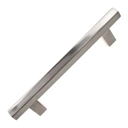 Satin Nickel Hexagon Bar Pull Cabinet Hardware Handle, Pack of 25 N76920