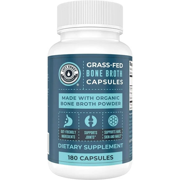 180 Ct Grass-Fed Bone Broth Capsules I397613