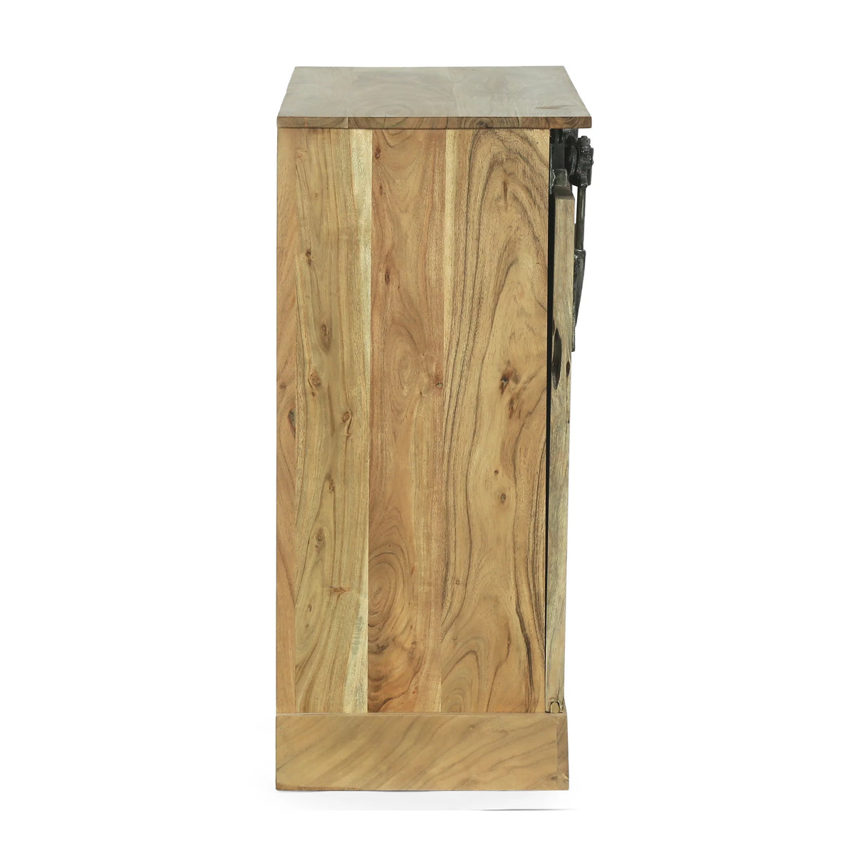Acacia Wood Live Edge Sideboard with Sliding Door W135525
