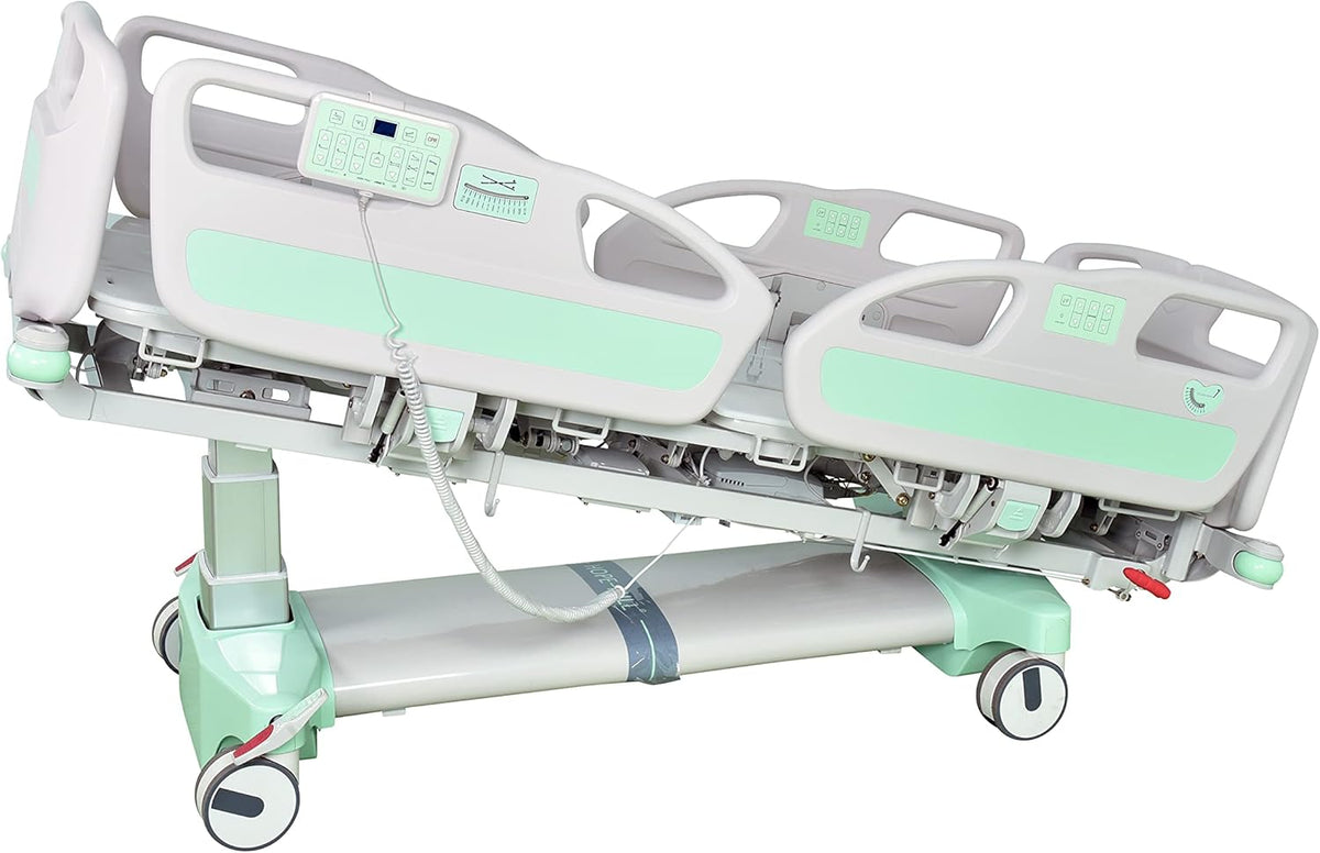 Multi-Functional ICU Electric Hospital Bed with Lateral Tilting and Rotation R990