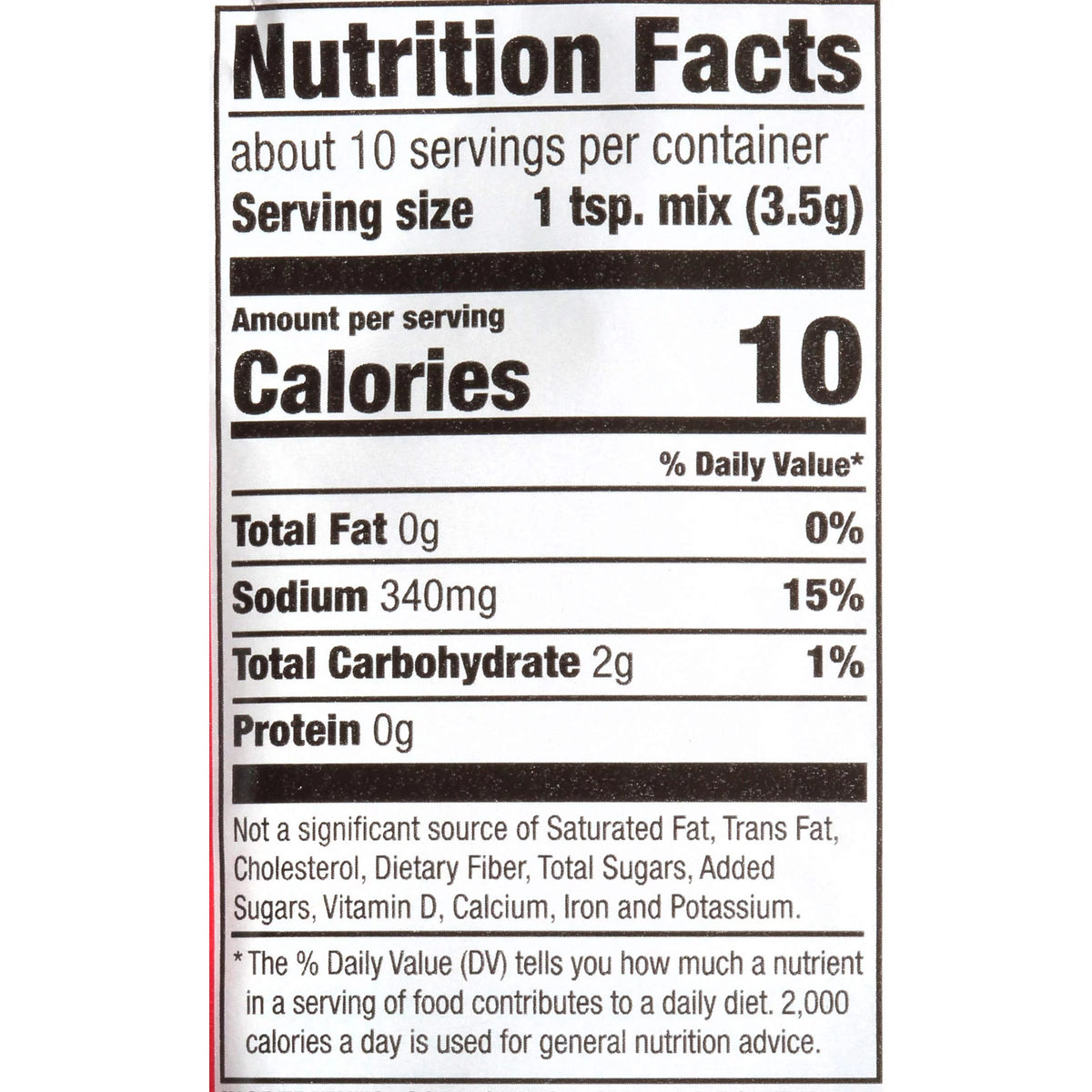 Savory Pot Roast Seasoning Mix, 1.3 oz (Pack of 6) F7114