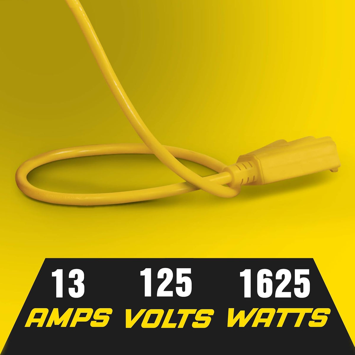 Extension Cord Reel Retractable, 14AWG x 40' Ft 3C SJT, Wall Mount Kit, 3 Outlet/Triple Tap Connector Pack of 2 U799108