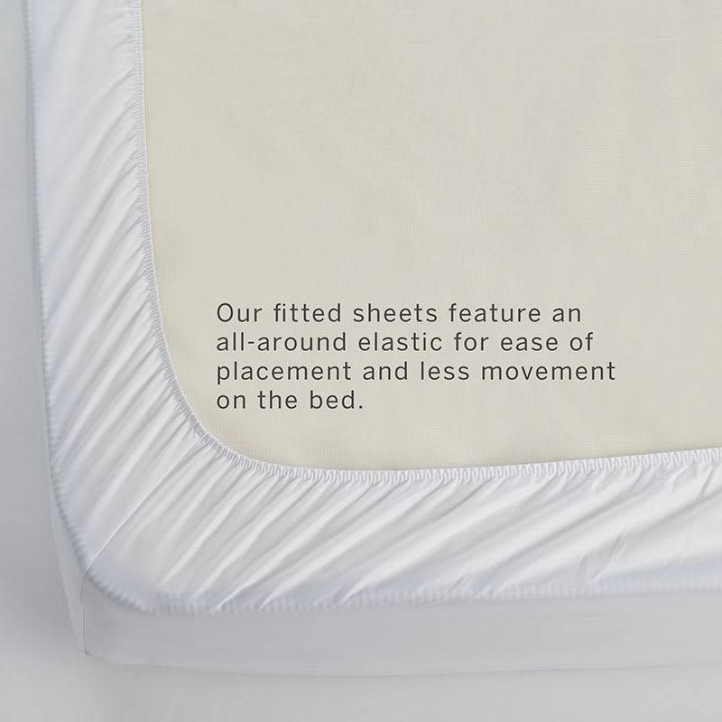 Supima Cotton Sateen Fitted Sheet, Sterling Gray, California King T22652