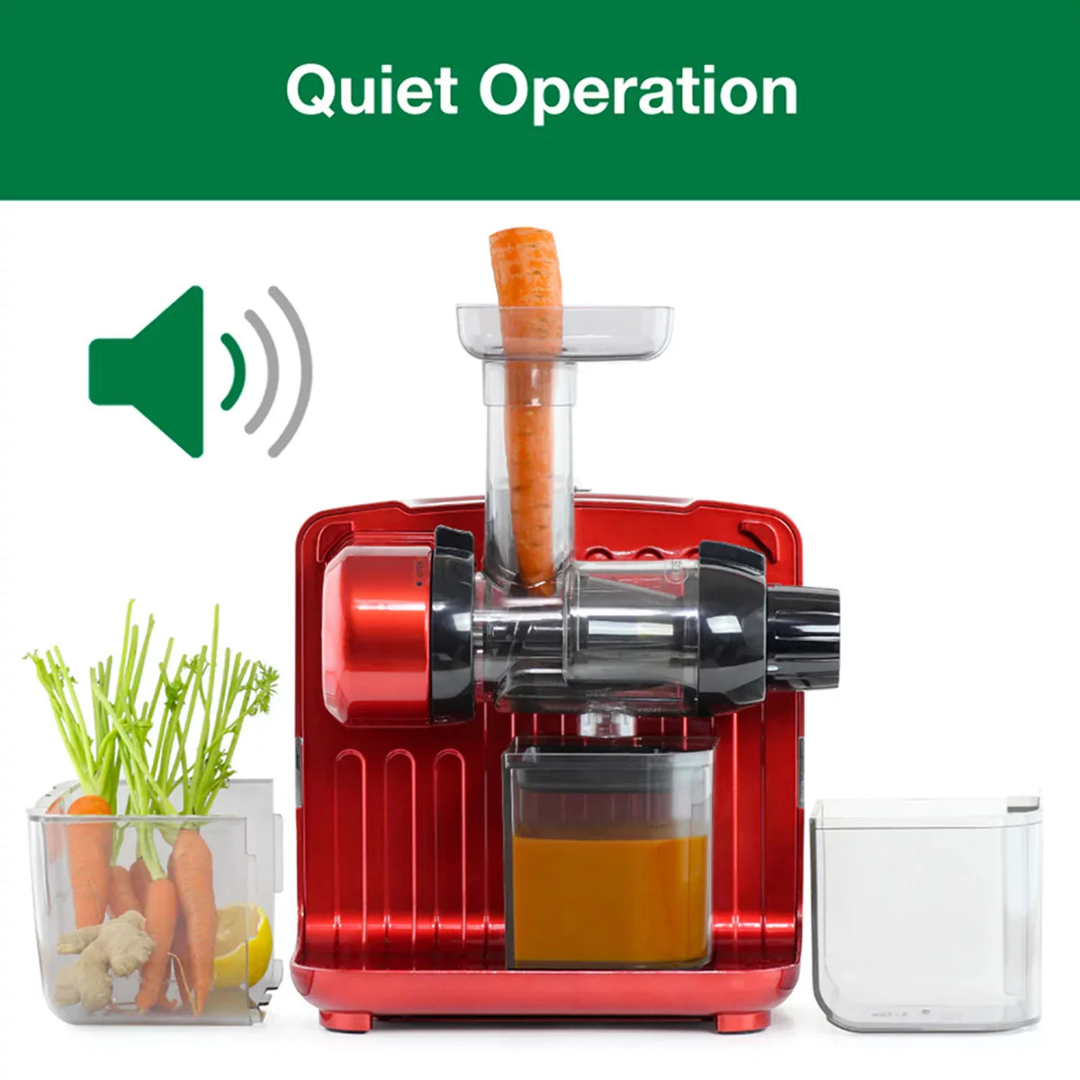 Red Slow Masticating Juicer K647567