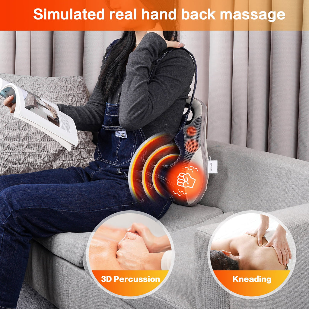 Heated 3D Kneading Massager H217