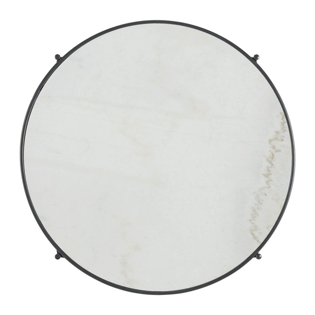 Round Coffee Table with Marble Top S93829