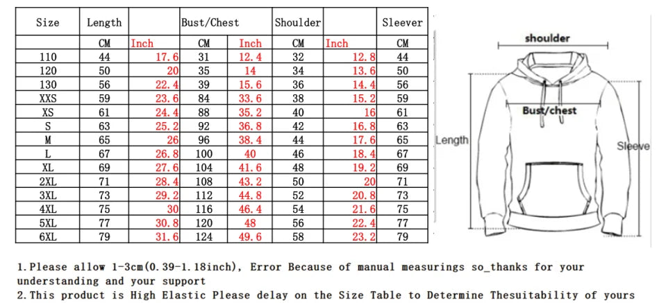 Hooded Sweatshirt Costume A714