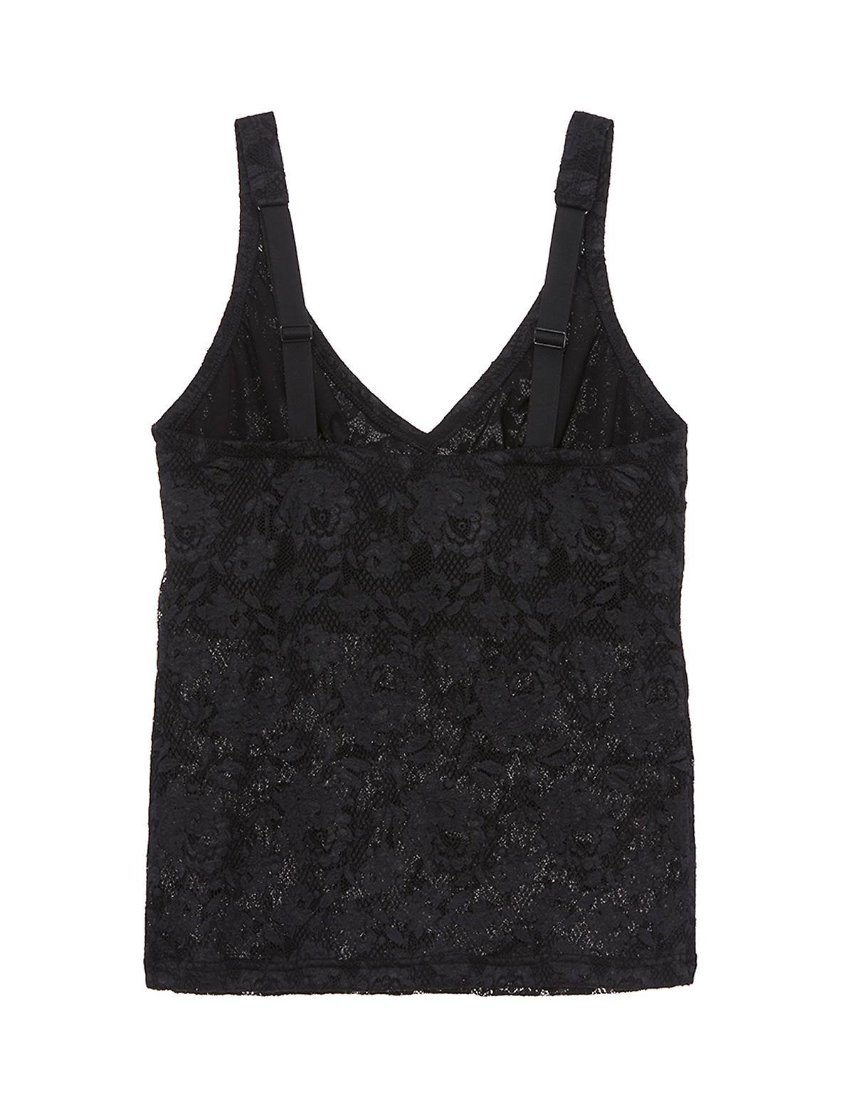 Black V-Neck Camisole U8043