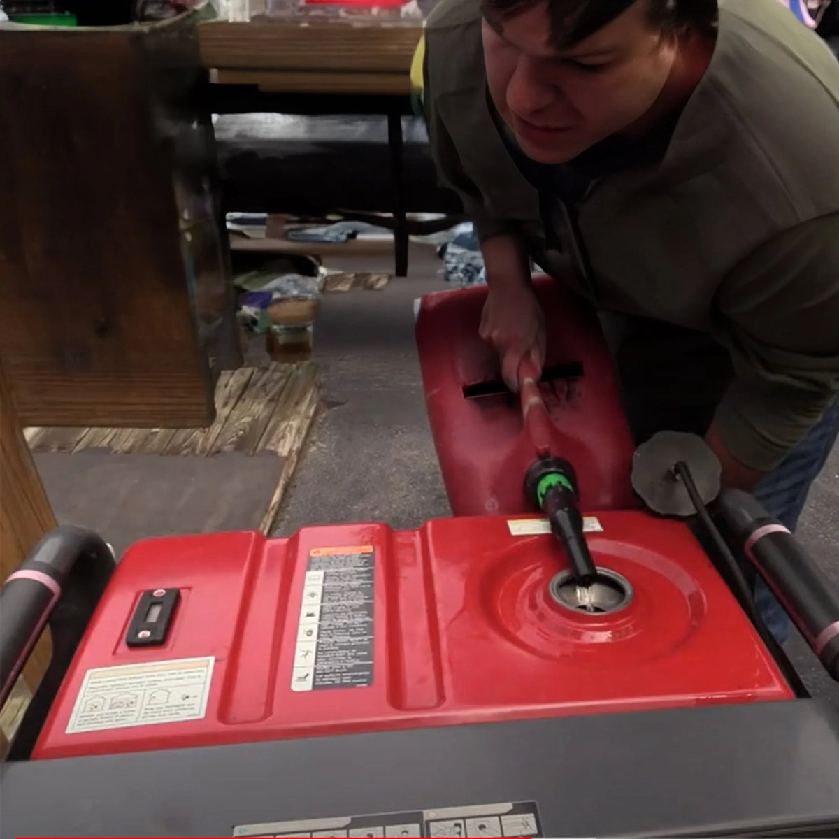 7000 Watt Portable Generator with CO Guard C1500