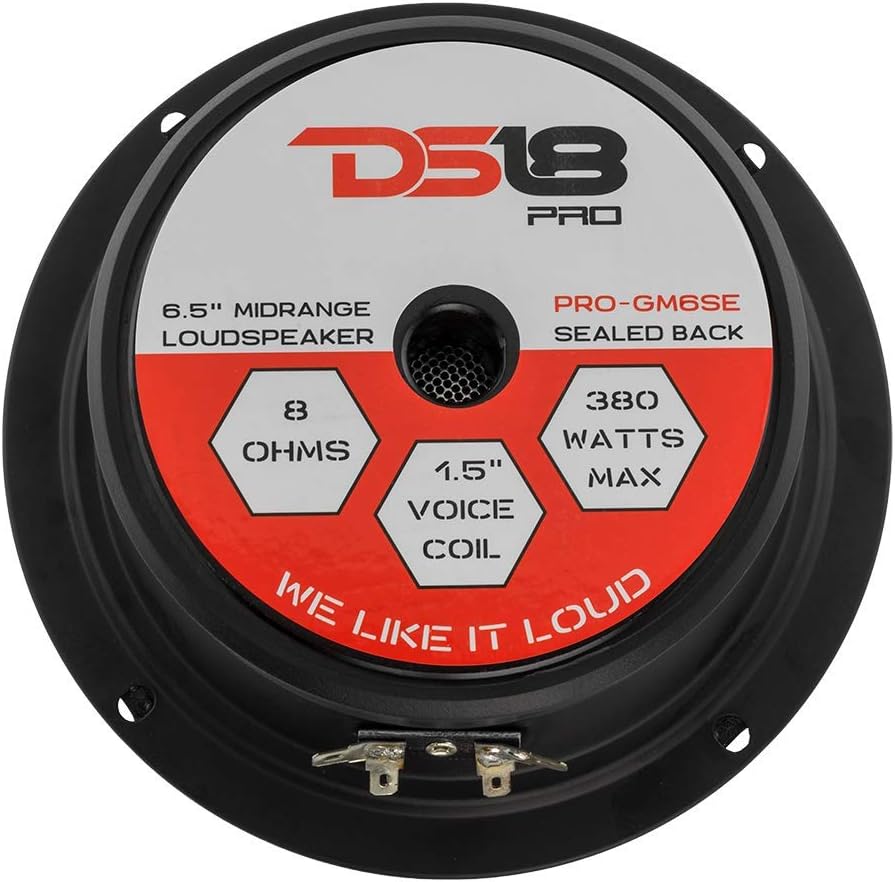 6.5 Midrange Sealed Back 8 Ohms Loudspeaker G8574