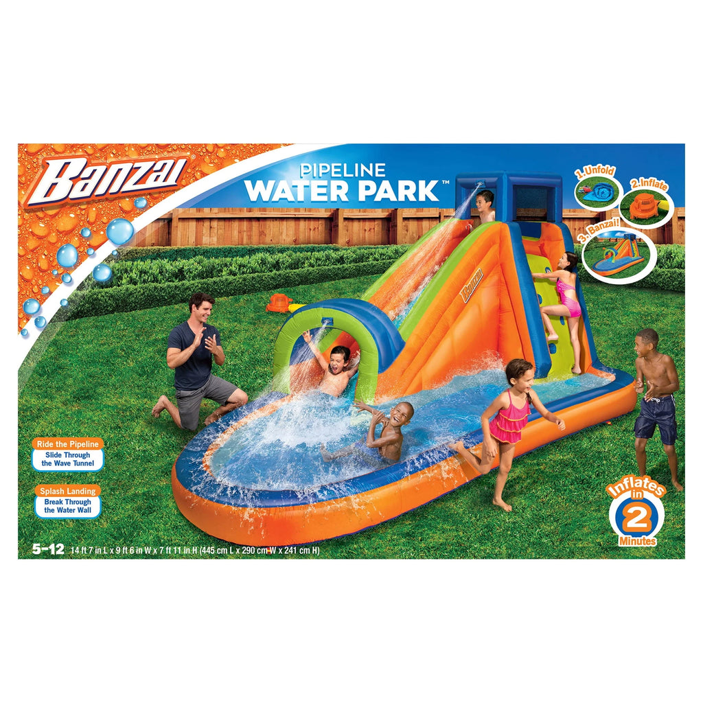 Inflatable Outdoor Backyard Water Slide Splash Toy J9144