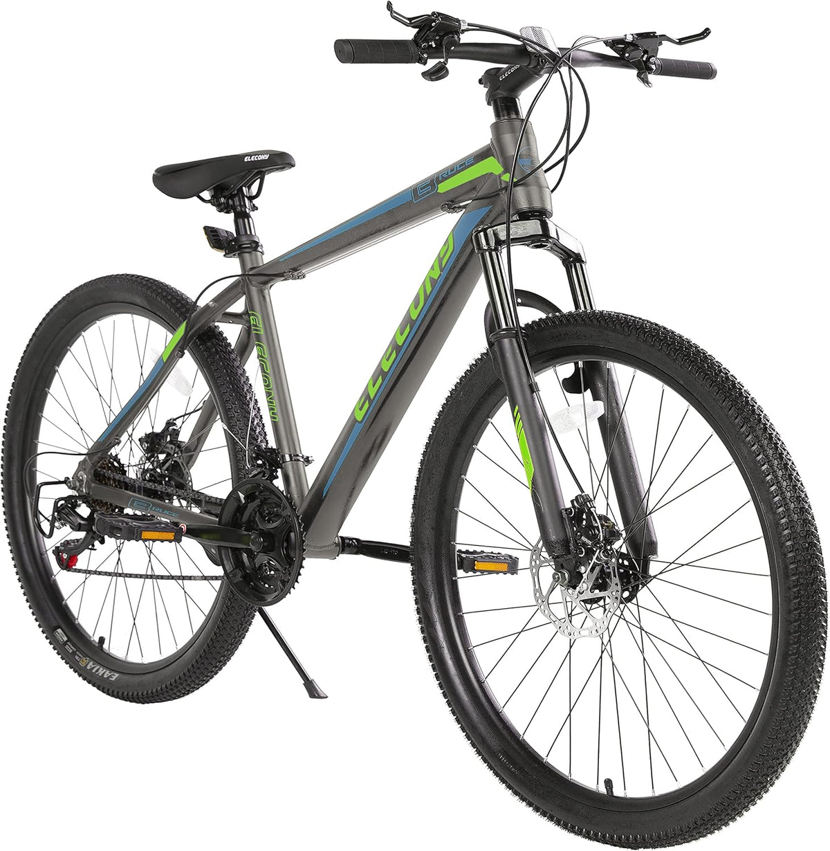 26/27.5/29 Inch Mountain Bike, Shimano 21 Speeds, Mechanical Disc Brakes, Aluminum/High-Carbon Steel Frame K456