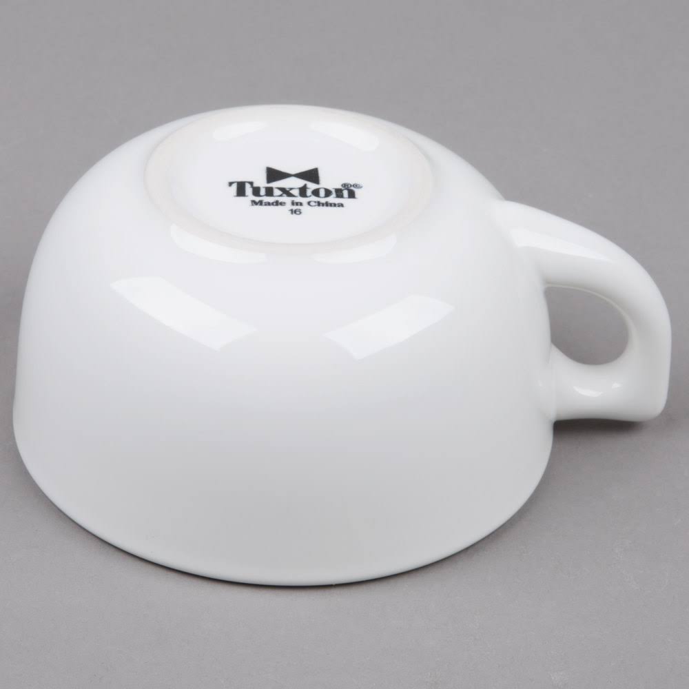 Cappuccino Cup 14oz White D935