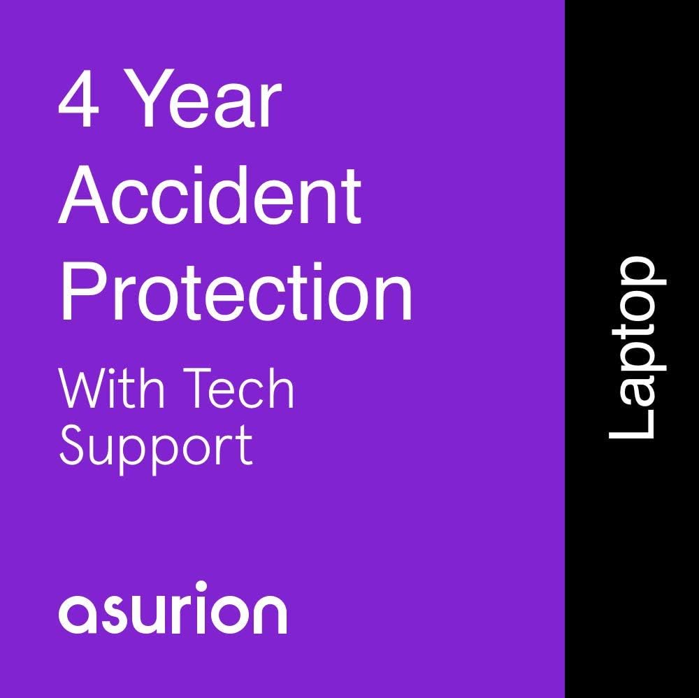 4 Year Laptop Accident Protection Plan with Tech Support Pack of 2 F240100