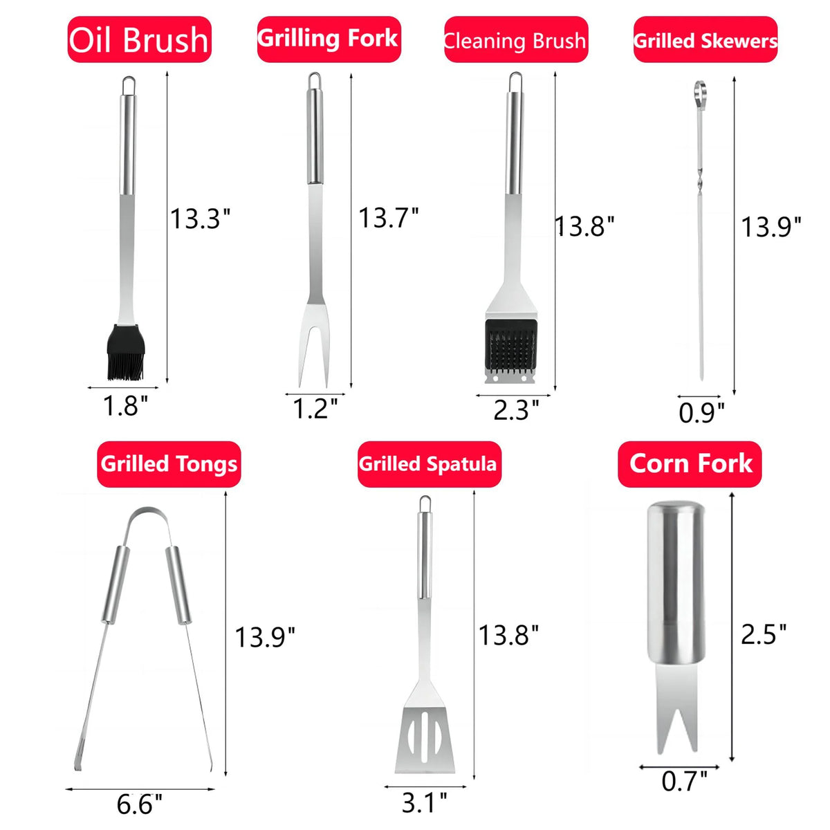 Stainless Steel Grill Accessories A382
