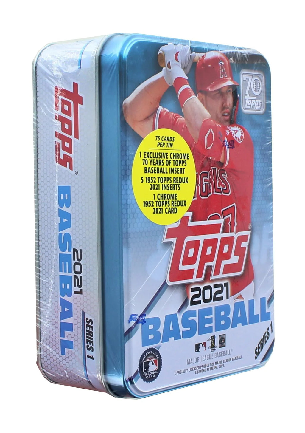 2021 Series 1 Baseball Tin 75 Cards J93025