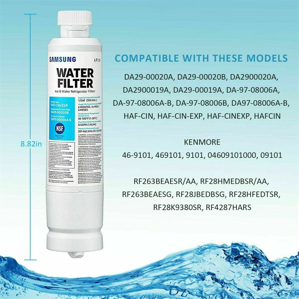 Refrigerator Water Filter Replacement, Pack of 3 C690205