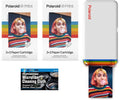2x3 Pocket Photo Printer with 2 Paper Cartridges (40 Sheets) and Microfiber Cloth U6030