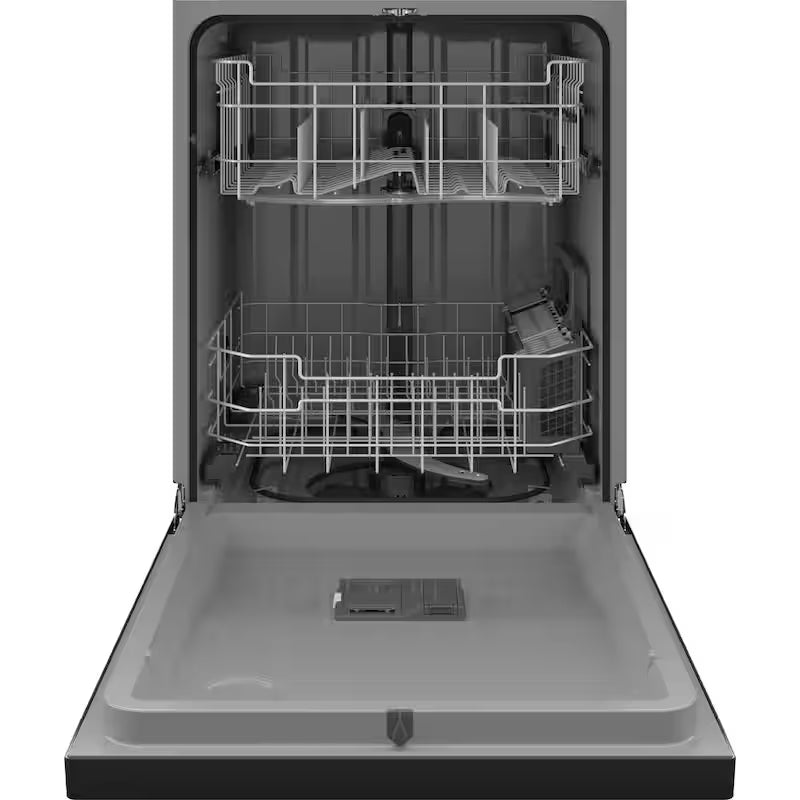 Black 24 in. Built-In Tall Tub Dishwasher Q629