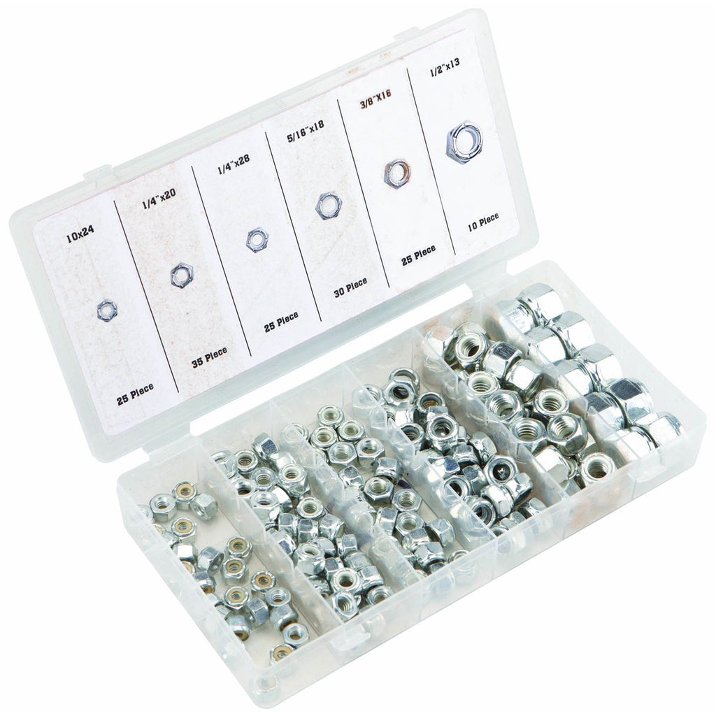 Nylon Locknut Set, 150 Piece T927
