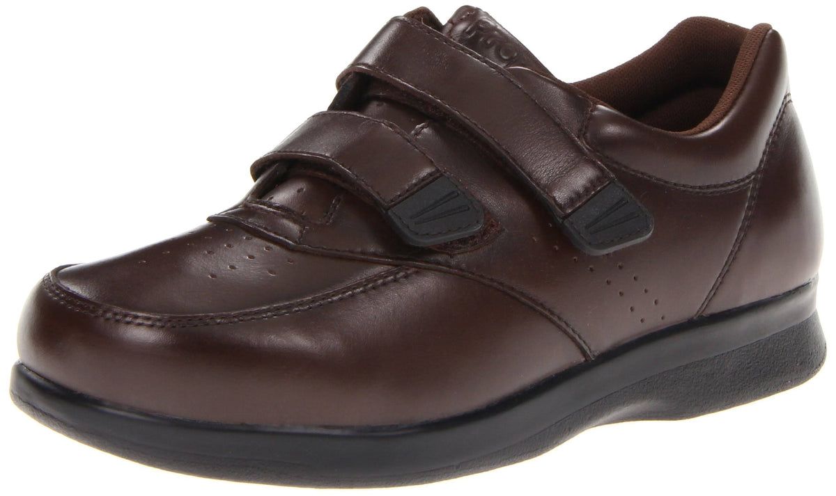 Brown Strap Walker Shoes Z113626