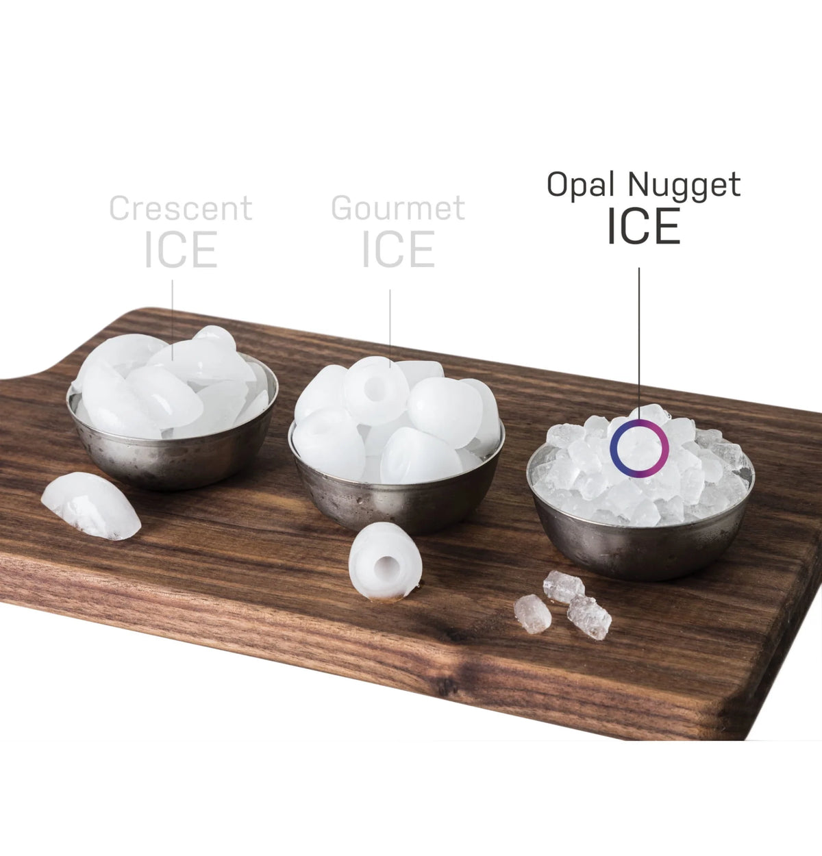Countertop Nugget Ice Maker with Side Tank W43936