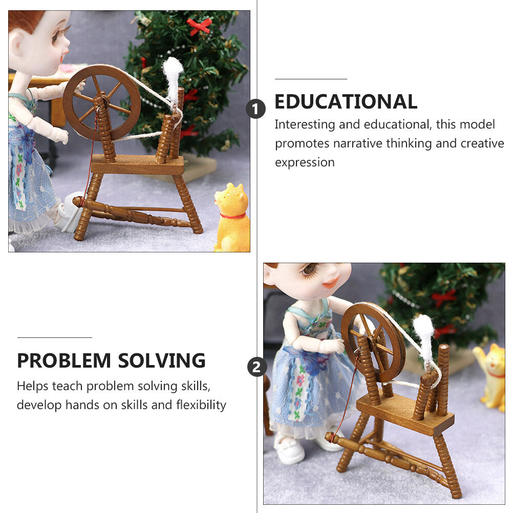 Miniature Textile Making Car Playhouse Furniture Toy F247