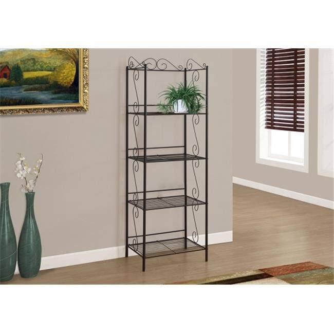 Copper Metal Etagere Bookcase S234