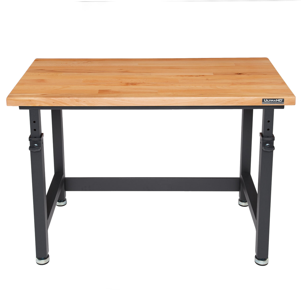 Height Adjustable Heavy-Duty Wood Top Workbench V728658