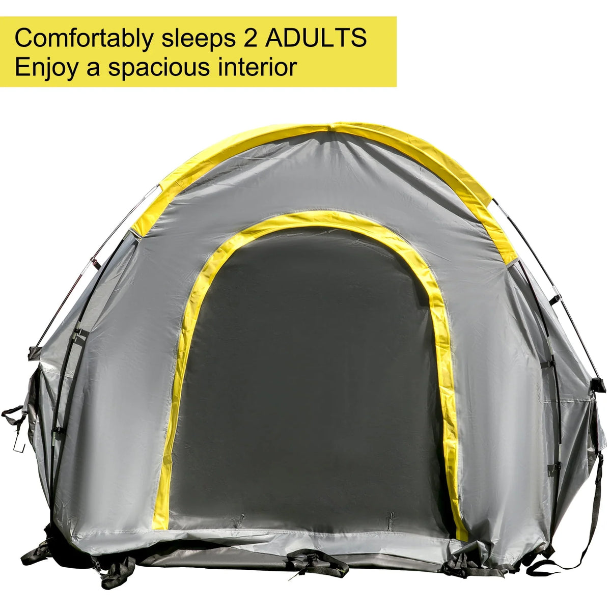 6.4-6.7' Waterproof 2-Person Truck Bed Tent with 2 Mesh Windows B99389
