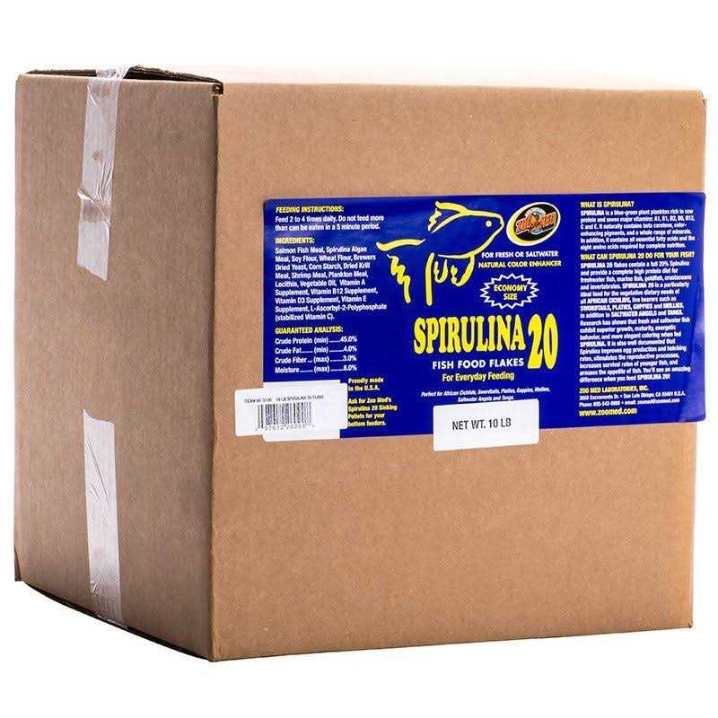 Spirulina 20 Fish Food Flakes M589