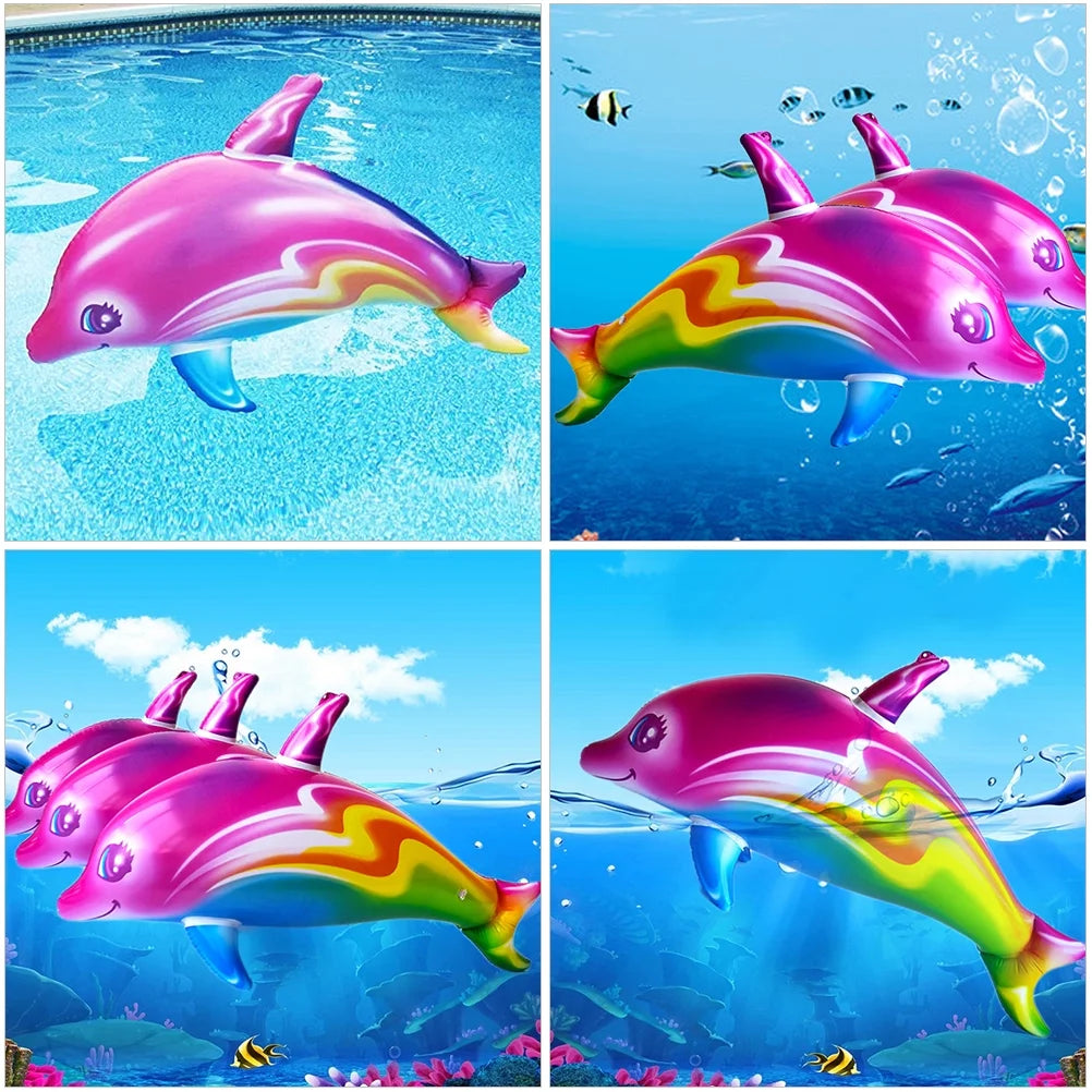 2pcs Inflatable Dolphin Toys K9479