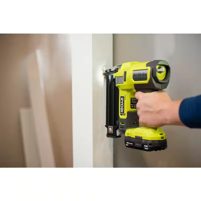 18V Cordless 18-Gauge Brad Nailer Kit with 2.0 Ah Battery and Charger A346