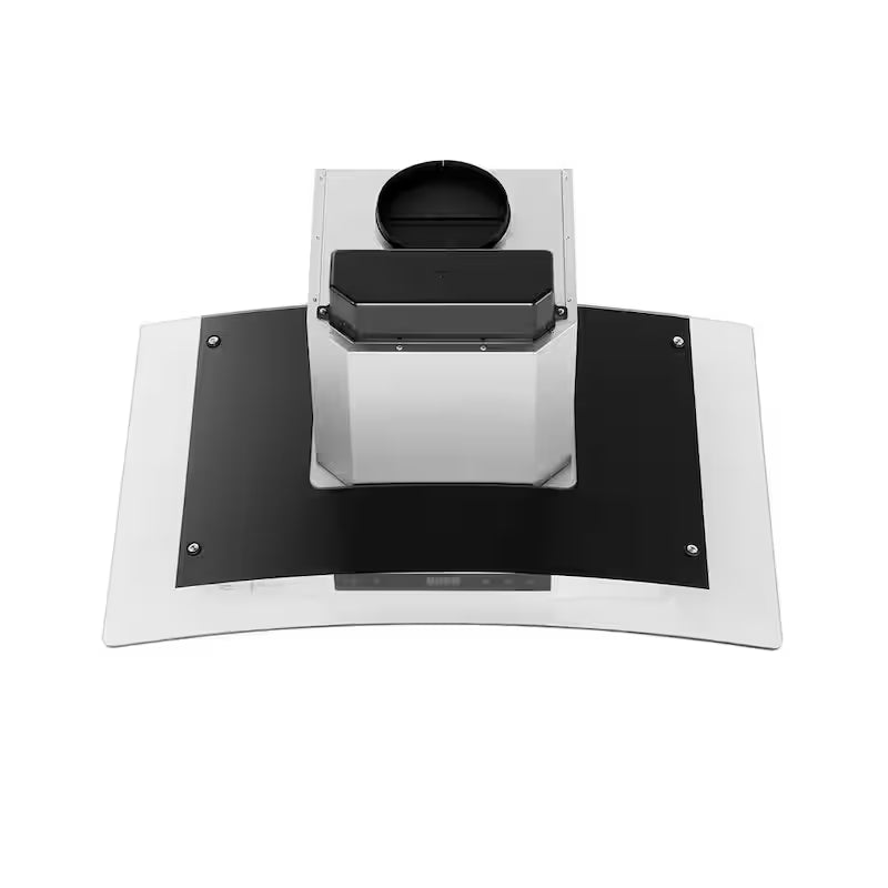 30 in. 400 CFM Stainless Steel Wall Mount Range Hood with Light B3869