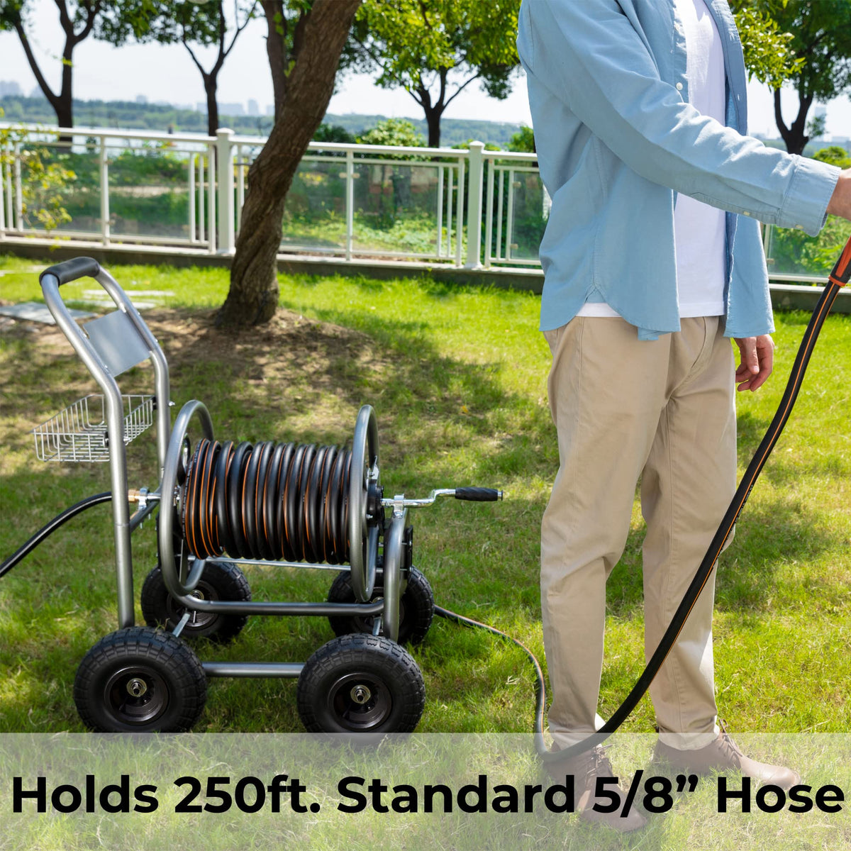 Garden Hose Reel Cart I352967