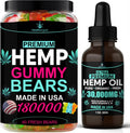 Hemp Oil and Hemp Gummies Combo Set H21921