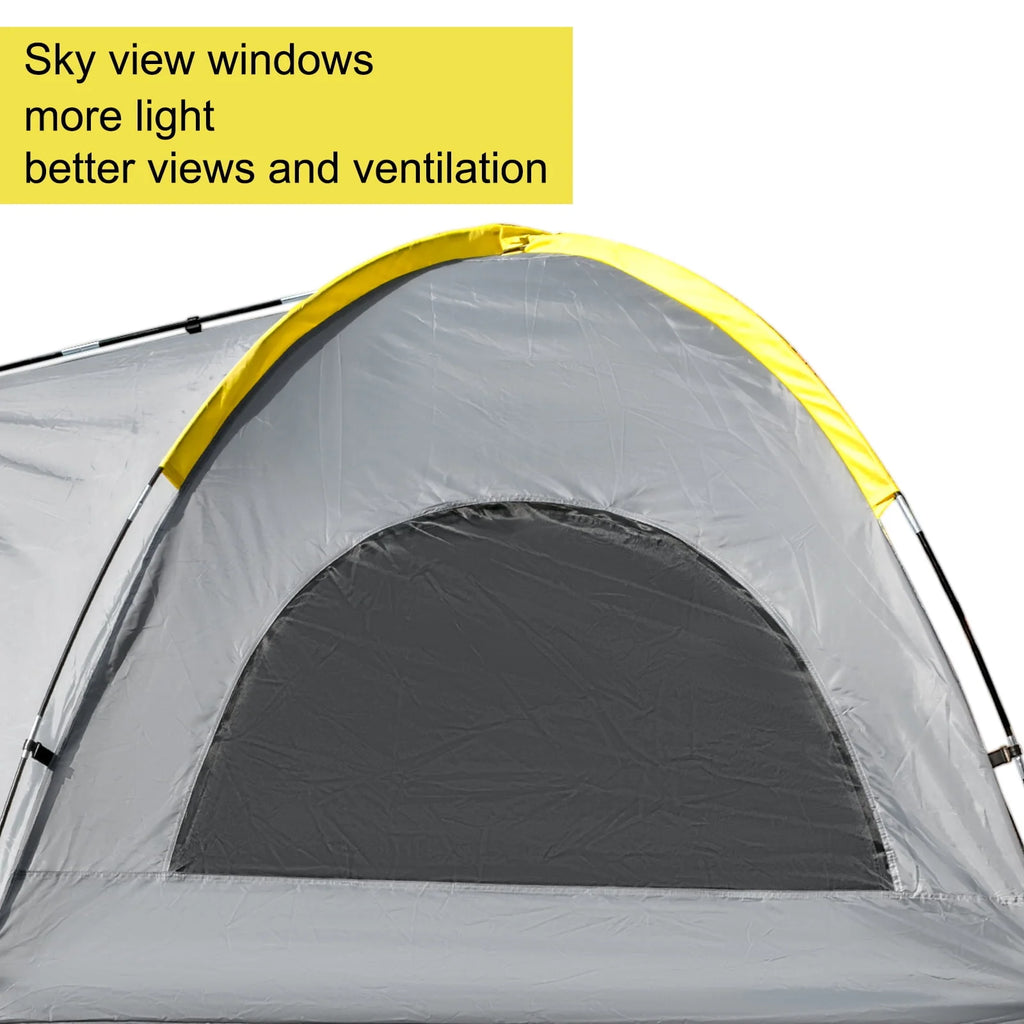 6.4-6.7' Waterproof 2-Person Truck Bed Tent with 2 Mesh Windows B99389