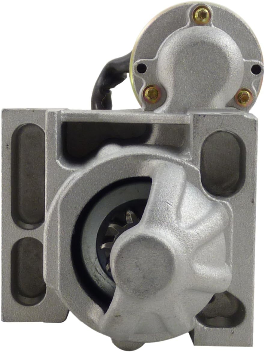 Mini Starter 1.7KW 3HP 168 Tooth Gear Reduction 10 lbs Includes Mounting Hardware Pack of 2 A1115