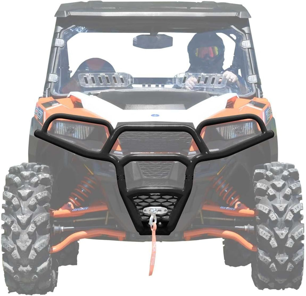 Heavy-Duty Front Bumper Wrinkle Black X566