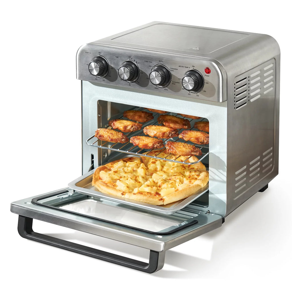 7-IN-1 Air Fryer Toaster Oven 18L Stainless Steel 1700W B697