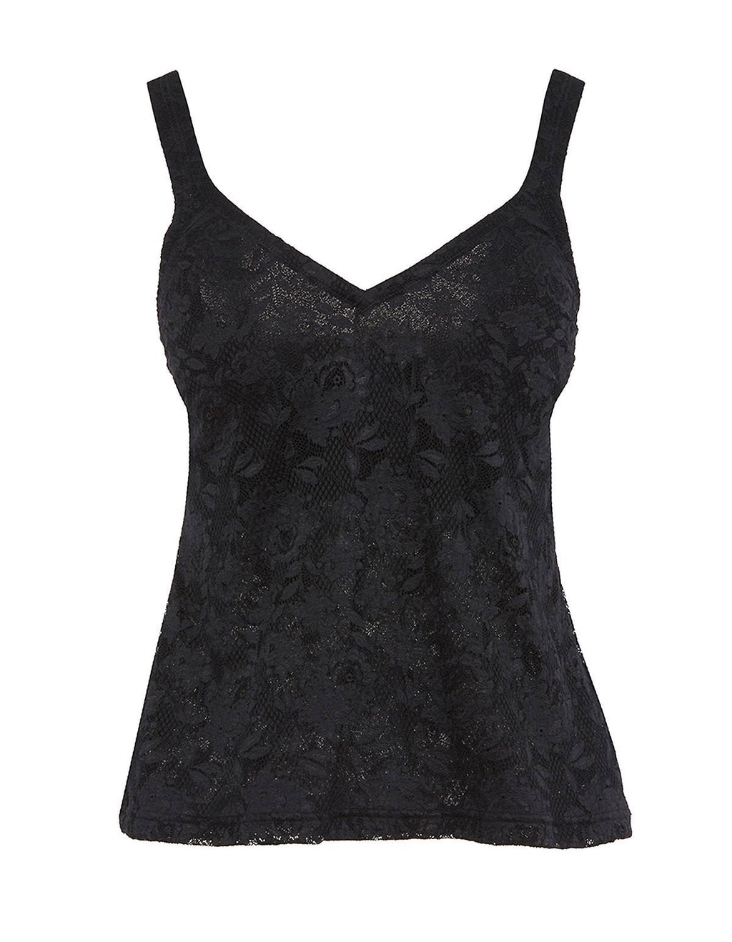 Black V-Neck Camisole U8043